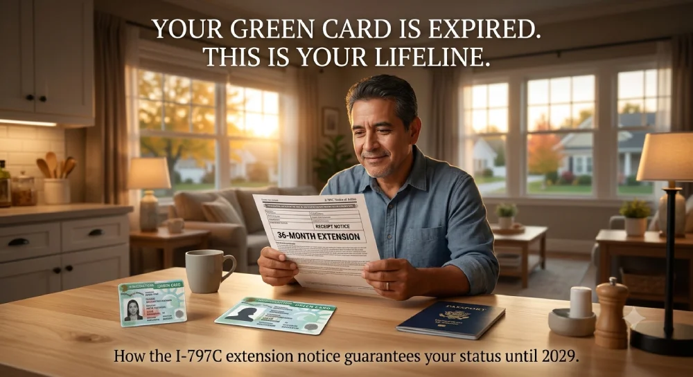 USCIS green card renewal